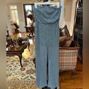 Silver Sparkly Jumpsuit